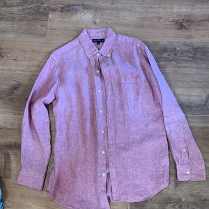 Jcrew men’s linen shirt, medium